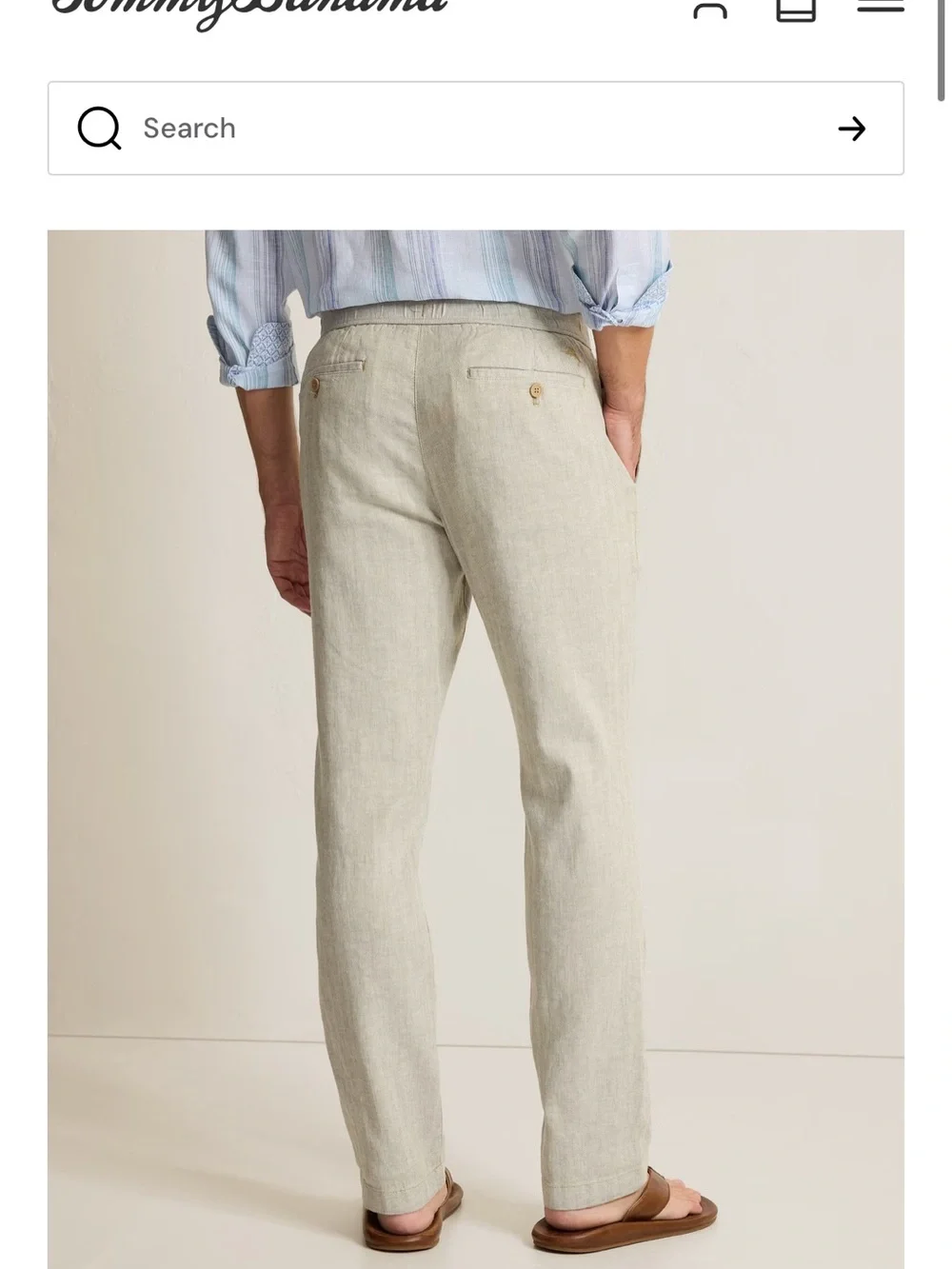 Tommy Bahama light beige